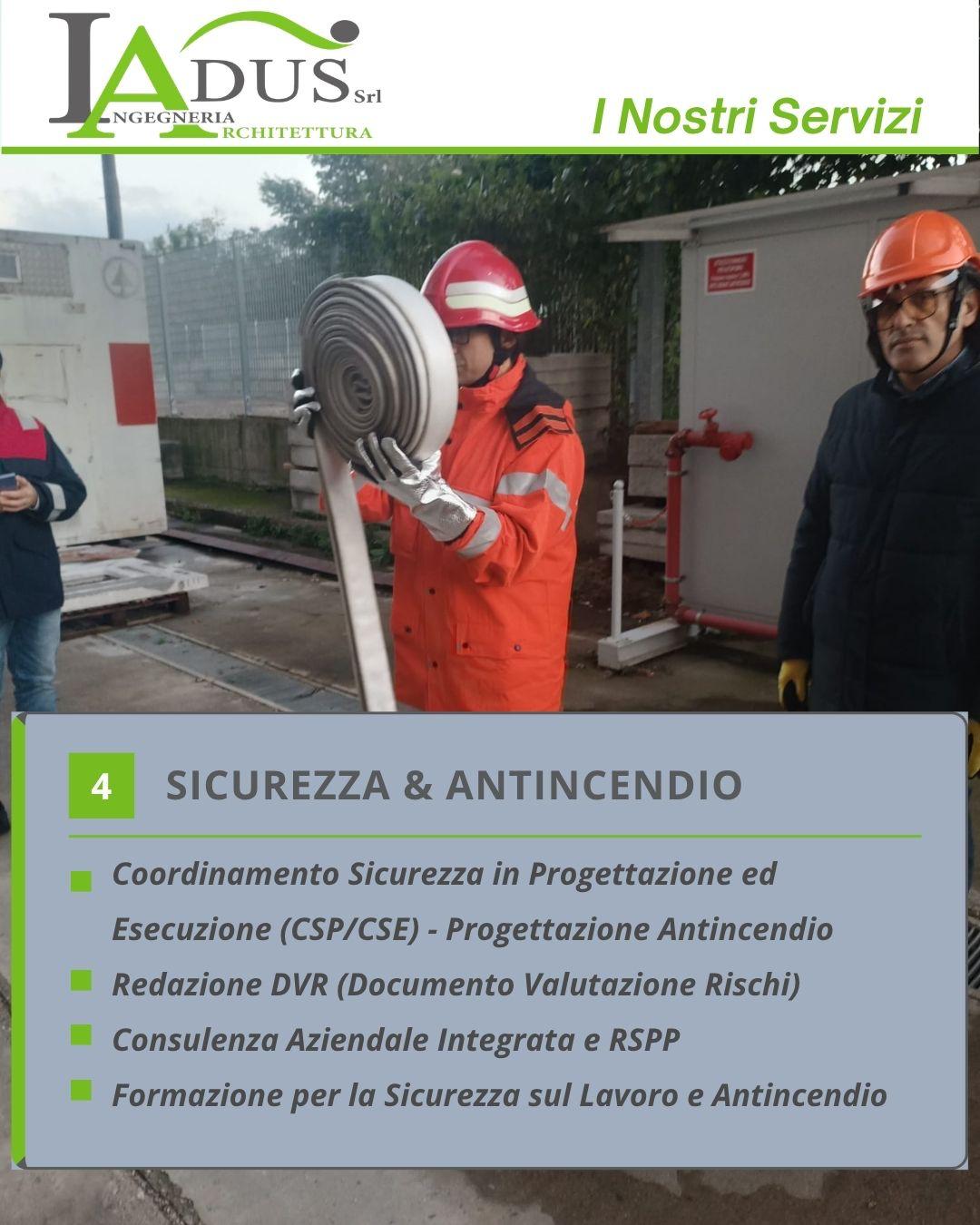 SICUREZZA E ANTINCENDIO